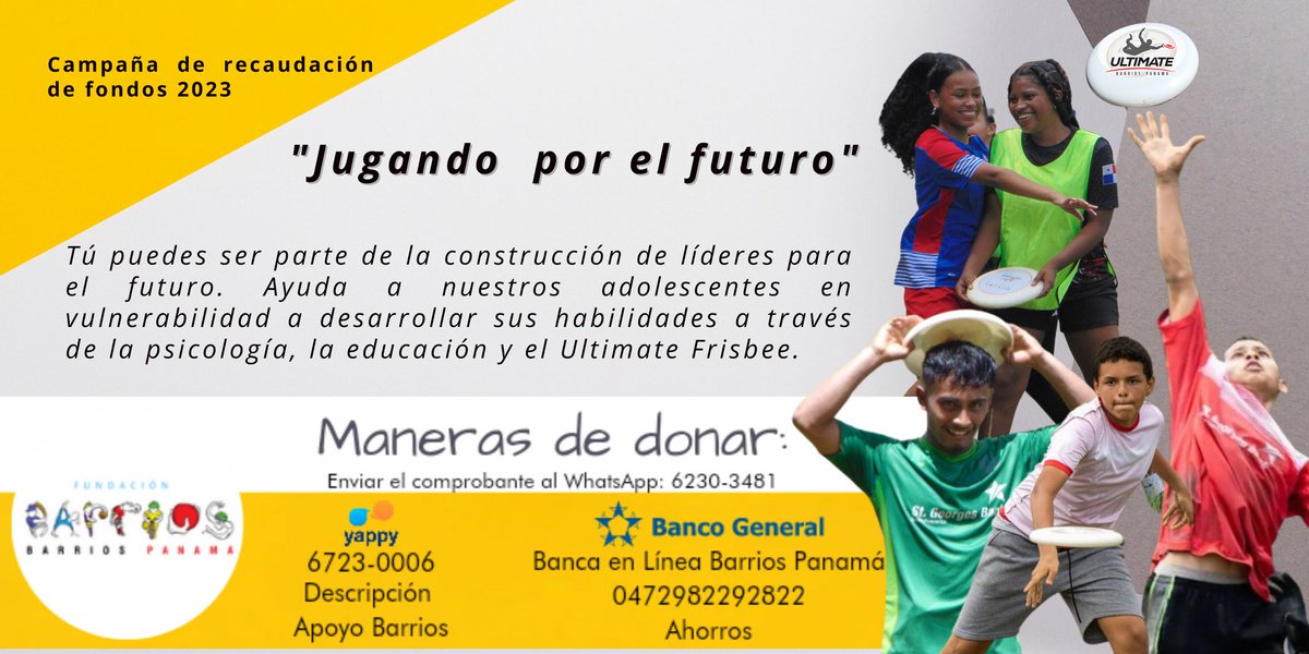 ¡Ayúdanos a seguir impactando vidas! 

#Panama #recaudación #ong #apoyo #Tendencias #social #Retwet