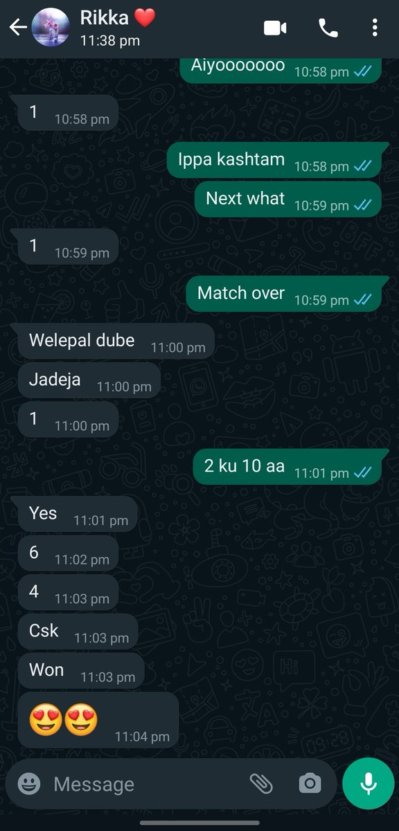 AbdullaMuraffik's tweet image. One year ago, she asked me &quot;what is a no ball in cricket?&quot;

#LiveCommentary
#CSKCraze #YellowArmy 💛 #TATAIPLFinal