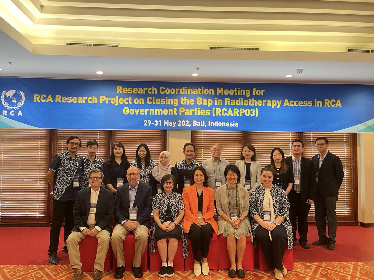 Great to finally meet F2F to turn data into action to close gap in #radiationtherapy access in the Asia-Pacific, with old colleagues/friends and new. Thanks to RCA and IROS for wonderful hosting. Hope to see @daniellerodin next time! @TargetingCancer @GlobalRTCo @iaeaorg