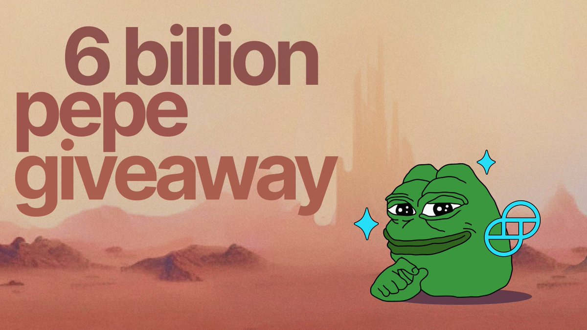 Do you think you will be among the first 1000k #gemini $pepe #Giveaway  lucky winners? Check now and don't miss out on this 🛎️🛎️
Follow these steps

(1) check if you are Eligible here🔗geminipepegiveaway.co

(2) if Eligible, you will automatically get you #pepe