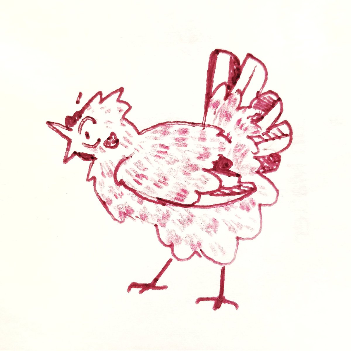 MakennaMadeThis's tweet photo. Bothered and Broody
#chickens #tinyfluffydinosaurs #theBESTanimals #chickennotes #doodle #ArtistOnTwitter https://t.co/TI6hZv3LT6