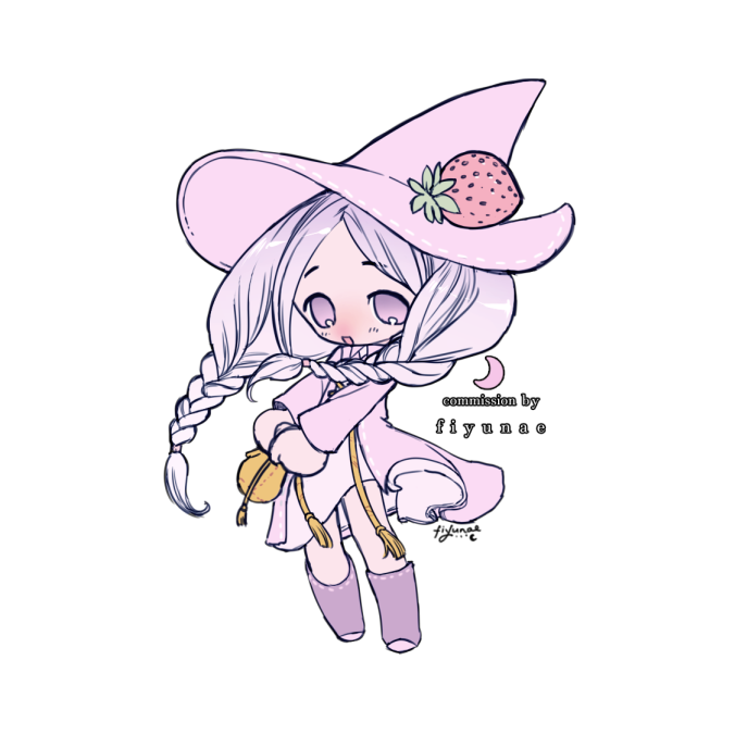 「Added this style to my vgen! :3 」|🩷🌙🪽 𝖈𝖔𝖒𝖒𝖘 𝖔𝖕𝖊𝖓 ୨♡୧のイラスト