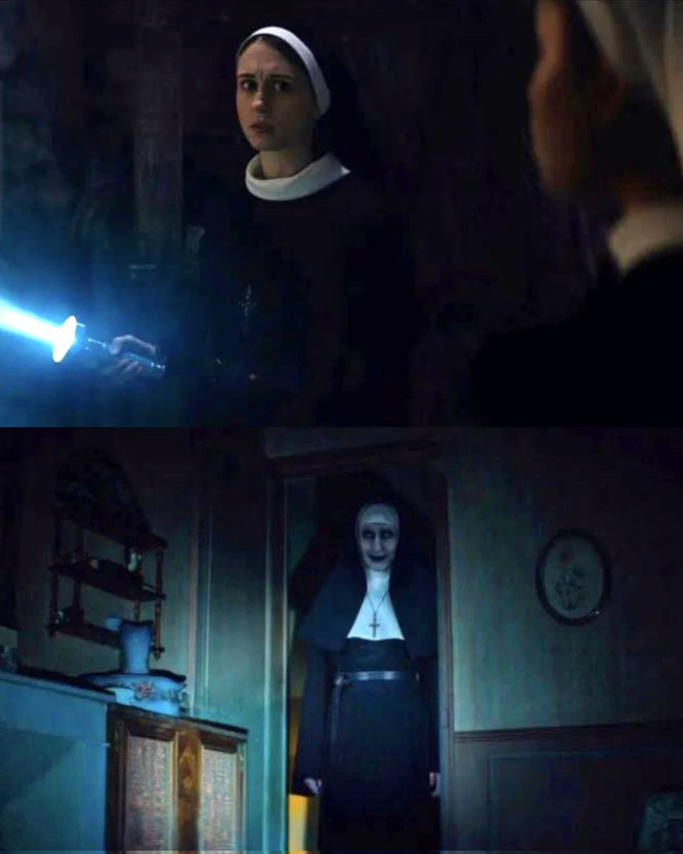 GranCinema's tweet photo. ‼️ Primer vistazo a #LaMonja2, misma que llegará a cines en septiembre.
🔸1956, Francia. Un sacerdote es asesinado, un mal se extiende y la hermana Irene se enfrenta de nuevo a la fuerza malévola de Valak, la monja demonio. https://t.co/UuJGn9S70n