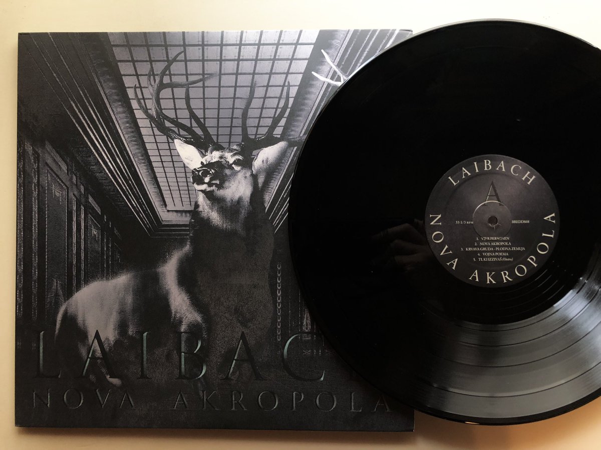 satoshi_iwase's tweet photo. Laibach – Nova Akropola (Expanded Edition)
Cherry Red 2023
2LP #gatefoldsleeve
#rsd2023
Record Store Day
#vinylrecords
#laibach
レコードストアデイズ限定リリース。近年のライブを収録したシルバーカラー盤が付属の2枚組。熱い復刻盤。 https://t.co/if2u8acirR