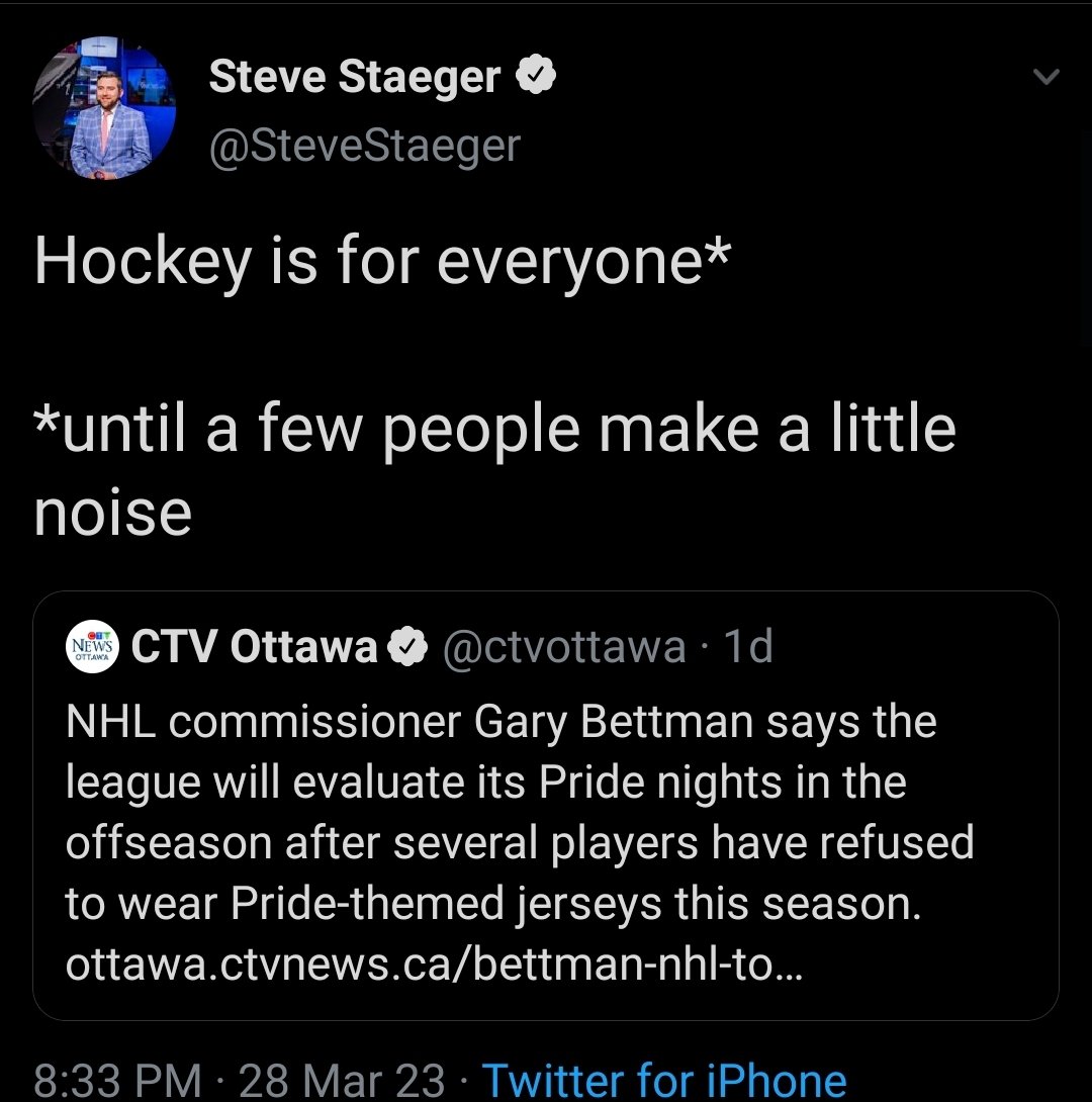 I always knew my little protégé would come around eventually. Glad he's fighting back after the gut punch he took when the @NHL canceled pride night.
#copolitics #9news #heynext #BeOn9 #TheMostColoradoThing