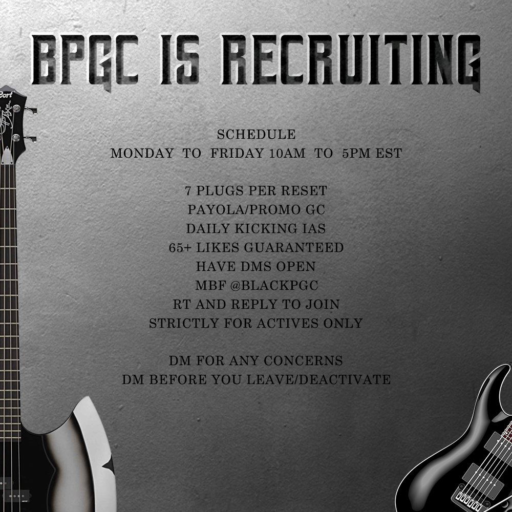 BLACK PGC tweet media