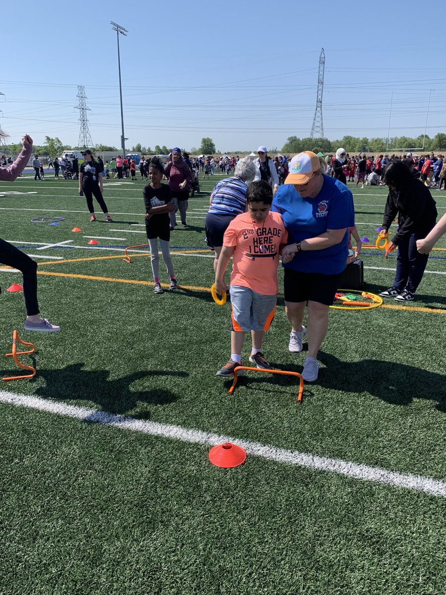 <a href="/HWDSB/">HWDSB</a> Had the most amazing day at the Elementary Access Athletics Event @ Nora Henderson. Great weather, lots of smiles and participation from ALL. 
HWDSB Specialized Services and Athletics ❤️