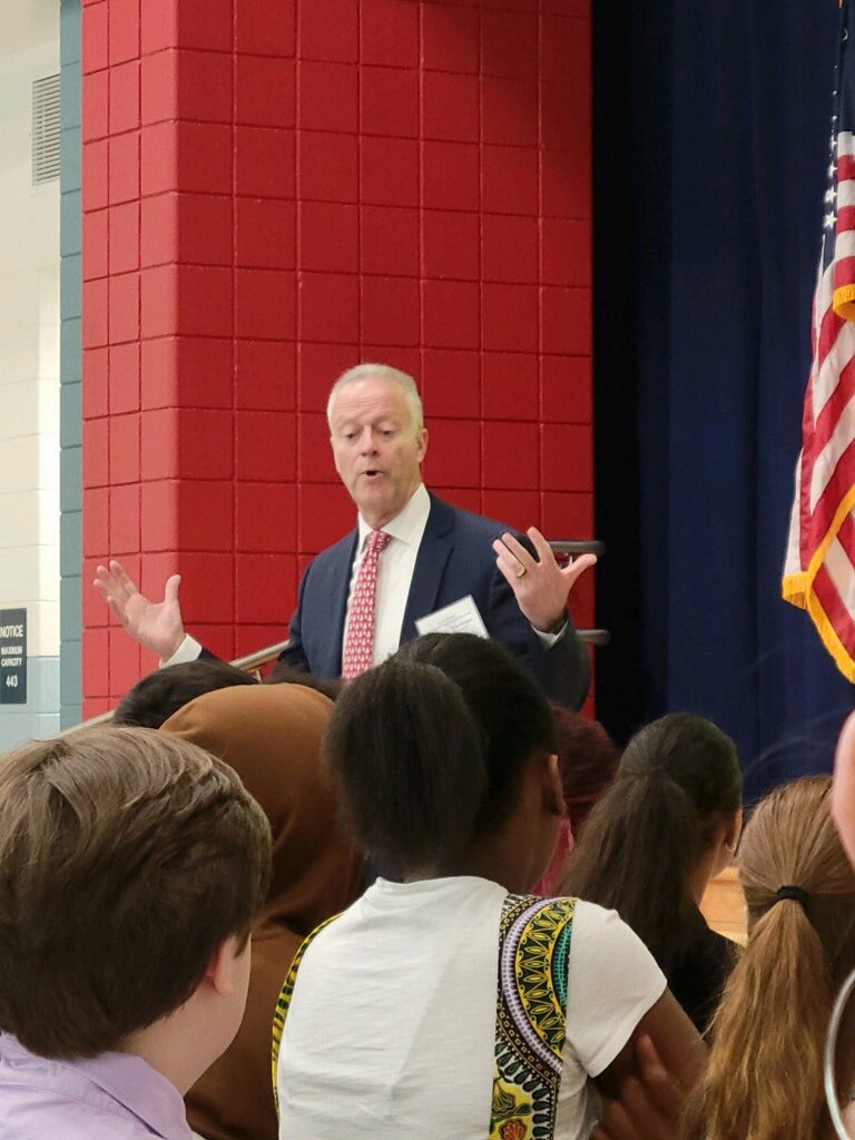 Thank you to <a href="/mjmsuper/">Michael J. Martirano, Ed.D.</a> for speaking at TSES SCH about using voice through government to lift solutions!