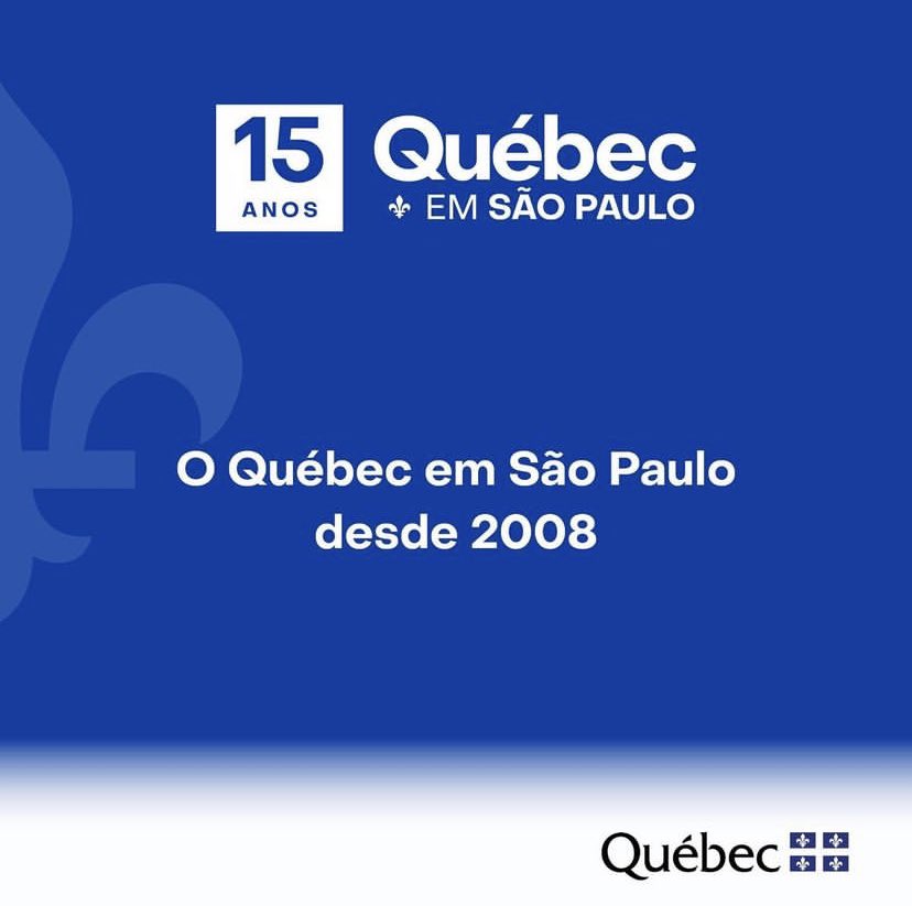 JasonNaud's tweet photo. Le 21 mai 2008, le gvt du Québec franchissait une étape marquante dans ses relations avec le 🇧🇷 par l’ouverture d’une représentation à São Paulo. 15 ans plus tard, le Bureau du Québec est plus dynamique que jamais dans le développement des échanges, notamment économie + culture. https://t.co/45Vc858NMF