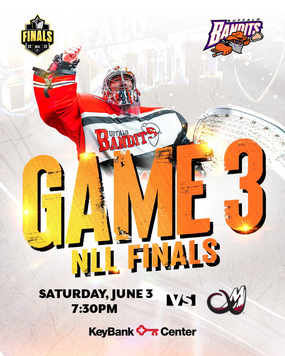 The NLL Finals will be decided in Banditland and we need YOU!

Get your tickets now: bit.ly/42f2EVQ