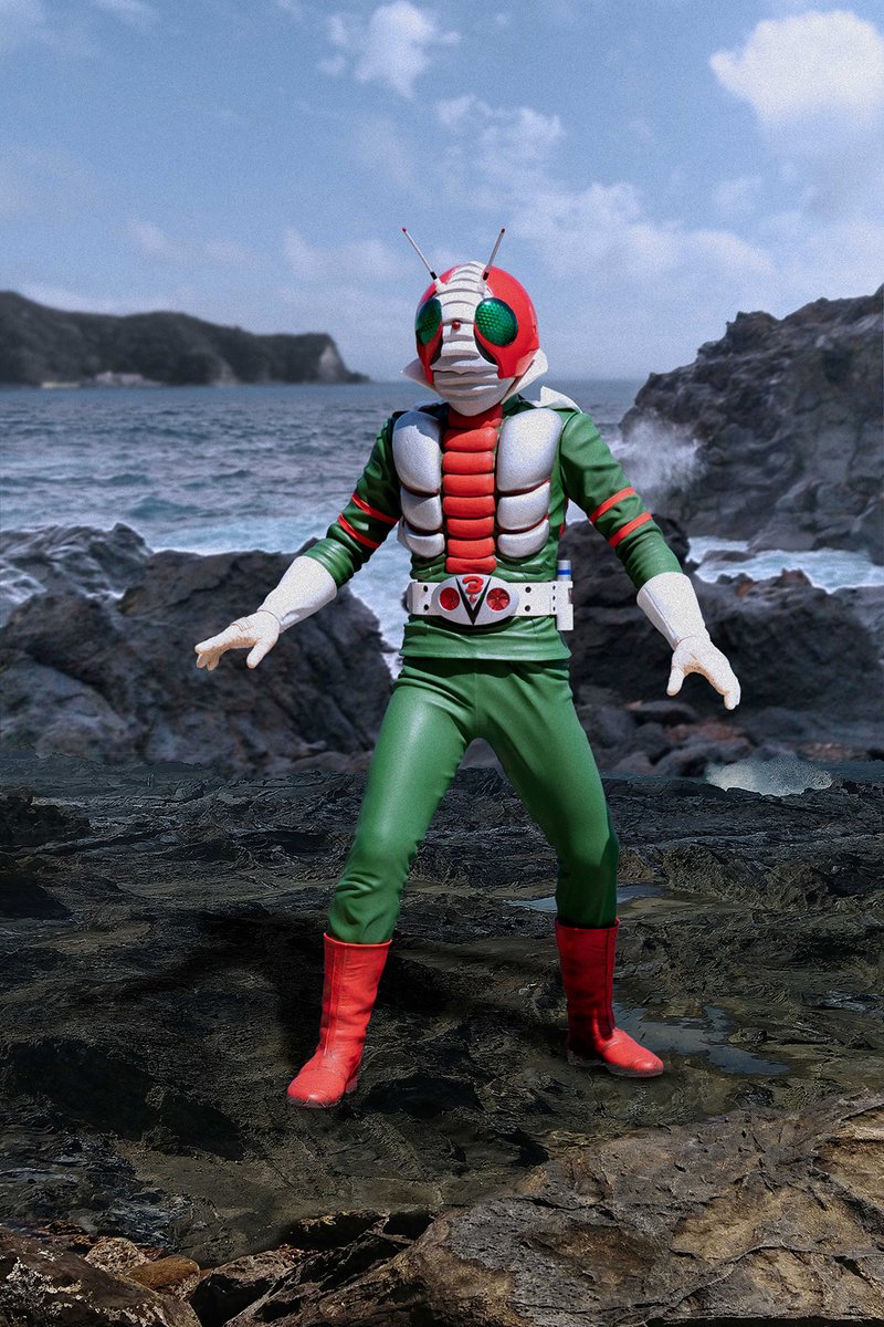 ライダーメモリアル 仮面ライダーv3 ポーズ 予約受付中 仮面ライダーV3