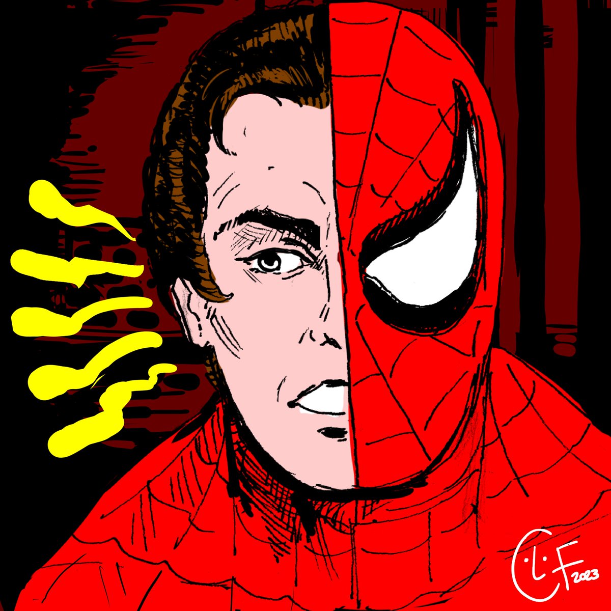 CLFyfeArt's tweet photo. Spider-Man drawings from my sketchbook and digitally coloured.

#marvelcomics #marvel #theamazingspiderman #spiderman #peterparker #digitalart #superhero #wallcrawler #webhead #spidey #ArtistOnTwitter 

1m https://t.co/yPVZusL4mZ