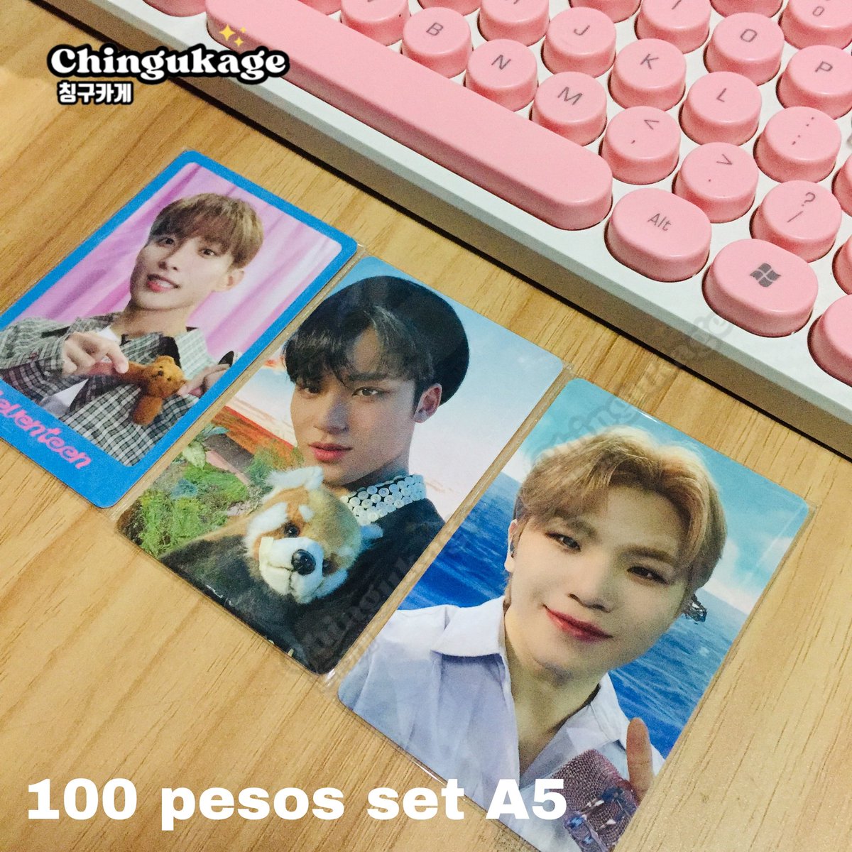 Chingukage's tweet photo. 📌 WTS LFB PH onhand #ChingukageSells

SEVENTEEN PC SET 📌📌
ㅡ 100 pesos each set

ノ Official photocards
ノ MOD - SCO
ノ MOP - GCASH / COD
ノ LOC - TAGUIG CITY

ꔛ dm the set name to claim

# svt scoups seungkwan dk jun jeonghan joshua dino woozi hoshi vernon wonwoo the8 mingyu https://t.co/2eVx8b7DqJ
