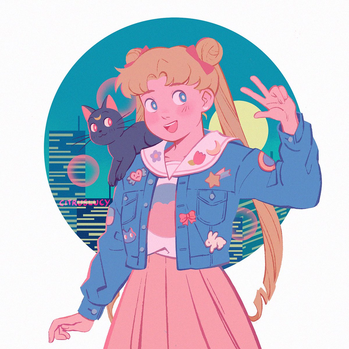 月野うさぎ 「usagi 」|Lucy Zhang 🎨 available for work!のイラスト