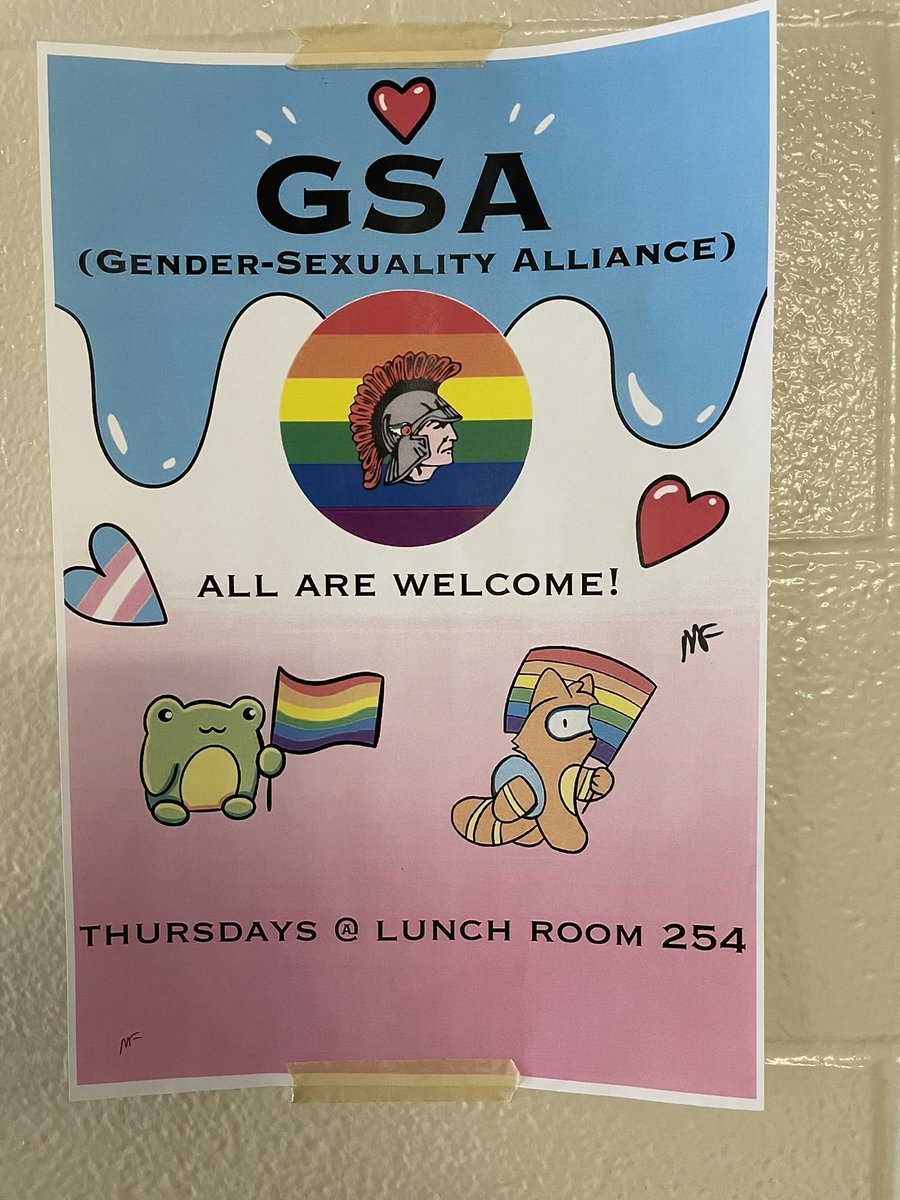 TrusteeMLarsen's tweet photo. Some photos of school posters &amp; murals that show how all are welcome in @TVDSB schools. @TVDSBEquity https://t.co/rJ33PDjzzt