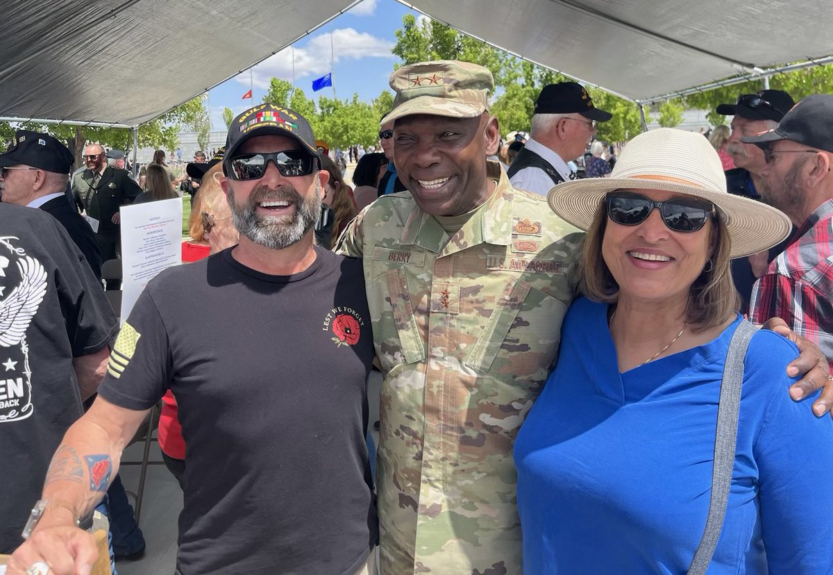 “ It was an honor to speak at the Memorial Day Ceremony at the Northern Nevada Veterans Memorial Cemetery. Together, we will ensure that the sacrifice and memory of our fallen brothers and sisters will forever live on in Nevada and throughout our  nation. Governor Joe Lombardo