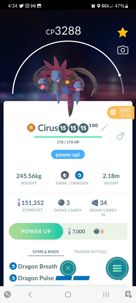 Dandilion42o's tweet photo. Don't have any shundos yet but pretty proud of these hundos. Also hoping my next hundo isn't another #vivillon 🤦‍♀️ 

#hundorollcall #pokemongo #pokemongoapp #gottacatchemall #hundo @PokemonGoApp @PokemonGoLyf https://t.co/L95njFr4QA
