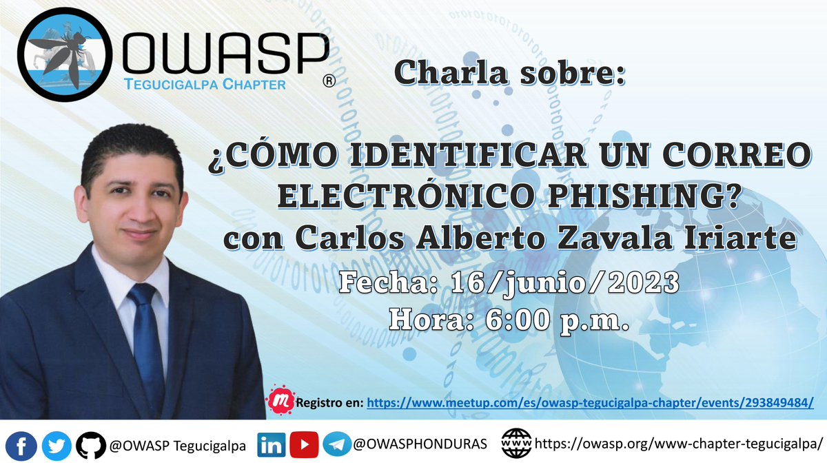 OWASP Tegucigalpa Chapter (2018-2023) tweet media