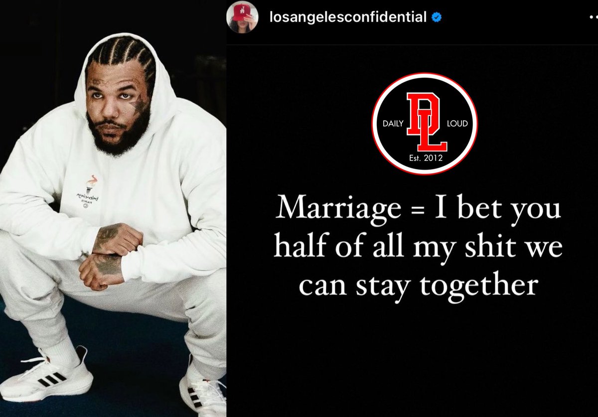 The Game explains his take on “Marriage” 👀🤔