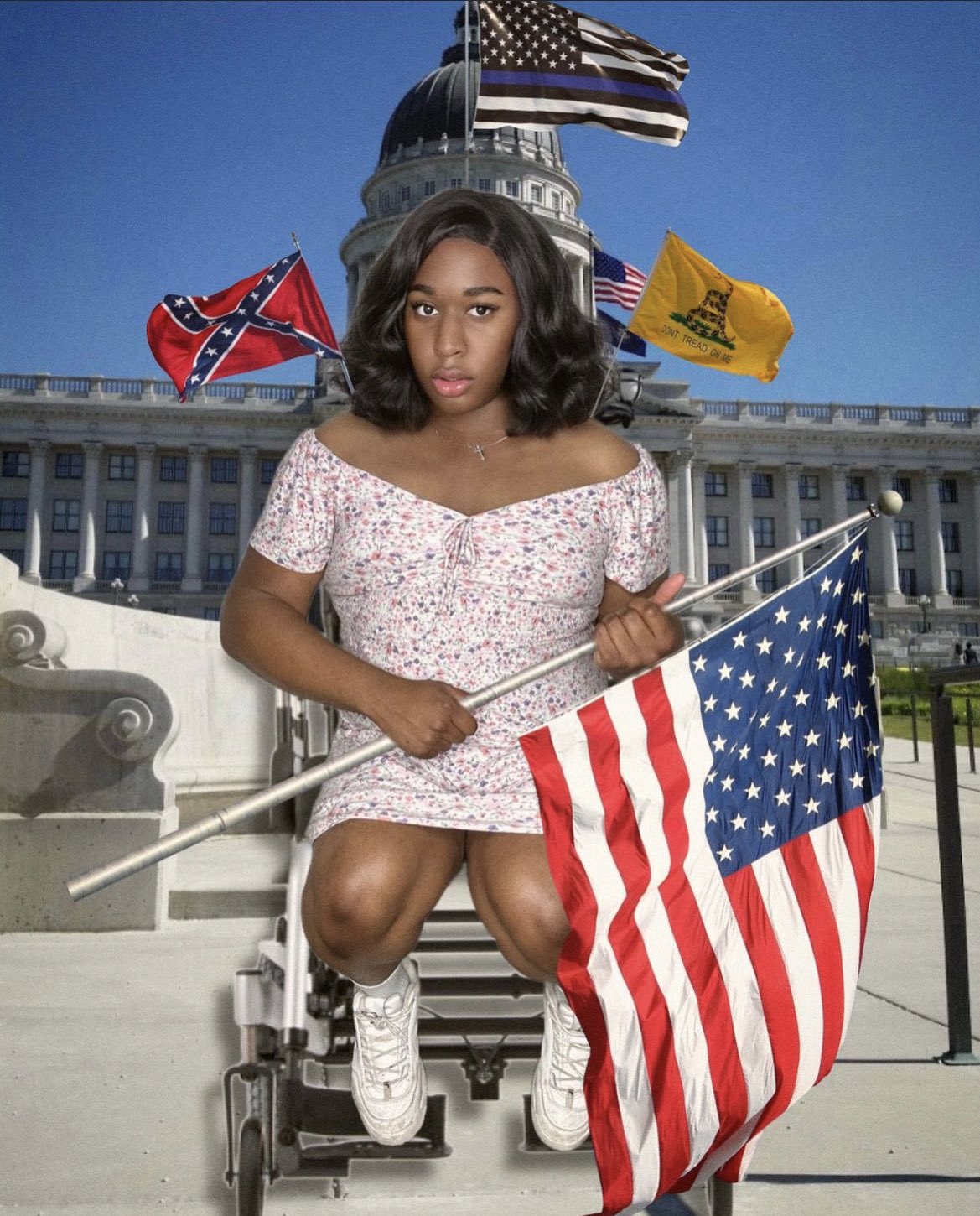 Pop Crave on X: "Influencer Terri Joe shares new photos for Memorial Day:  “Happy Memorial Day to all the good Christian MEN that have served this  country […] Also throwback to Jan