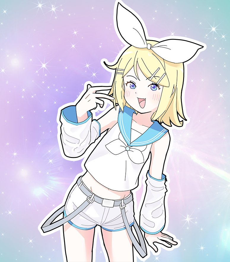 torichee's tweet photo. ギャラクシーりんちゃん
#鏡音リン https://t.co/U1gWSvn3kM