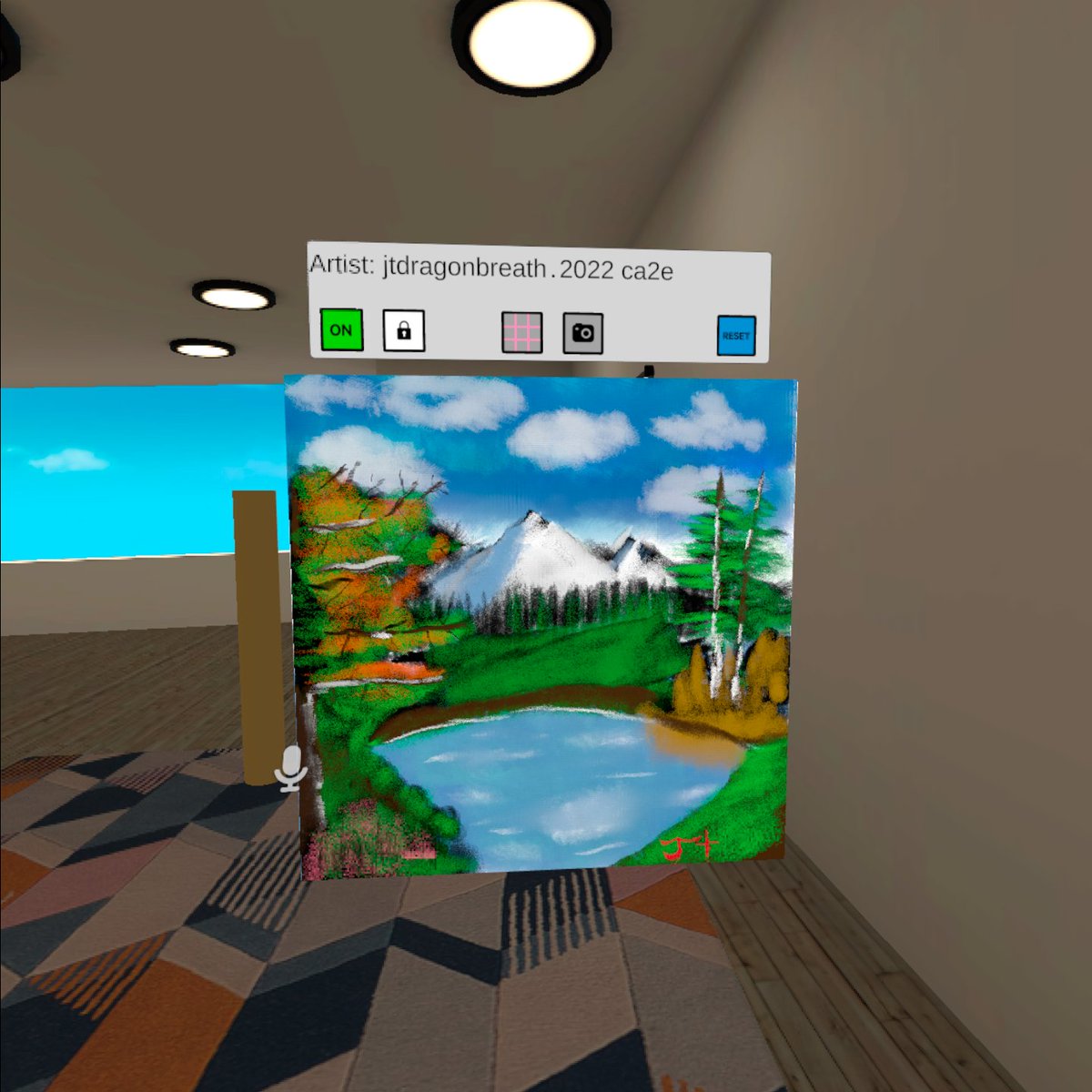 carr_josh's tweet photo. #LifeDrawingvr Painted this just now, Bob Ross was right about talent being a pursued interest and this painting is dedicated just for him for sharing us his Joy of Painting Rest in Piece old friend thank you for this gift of art. https://t.co/i4zYDVZ5j1
