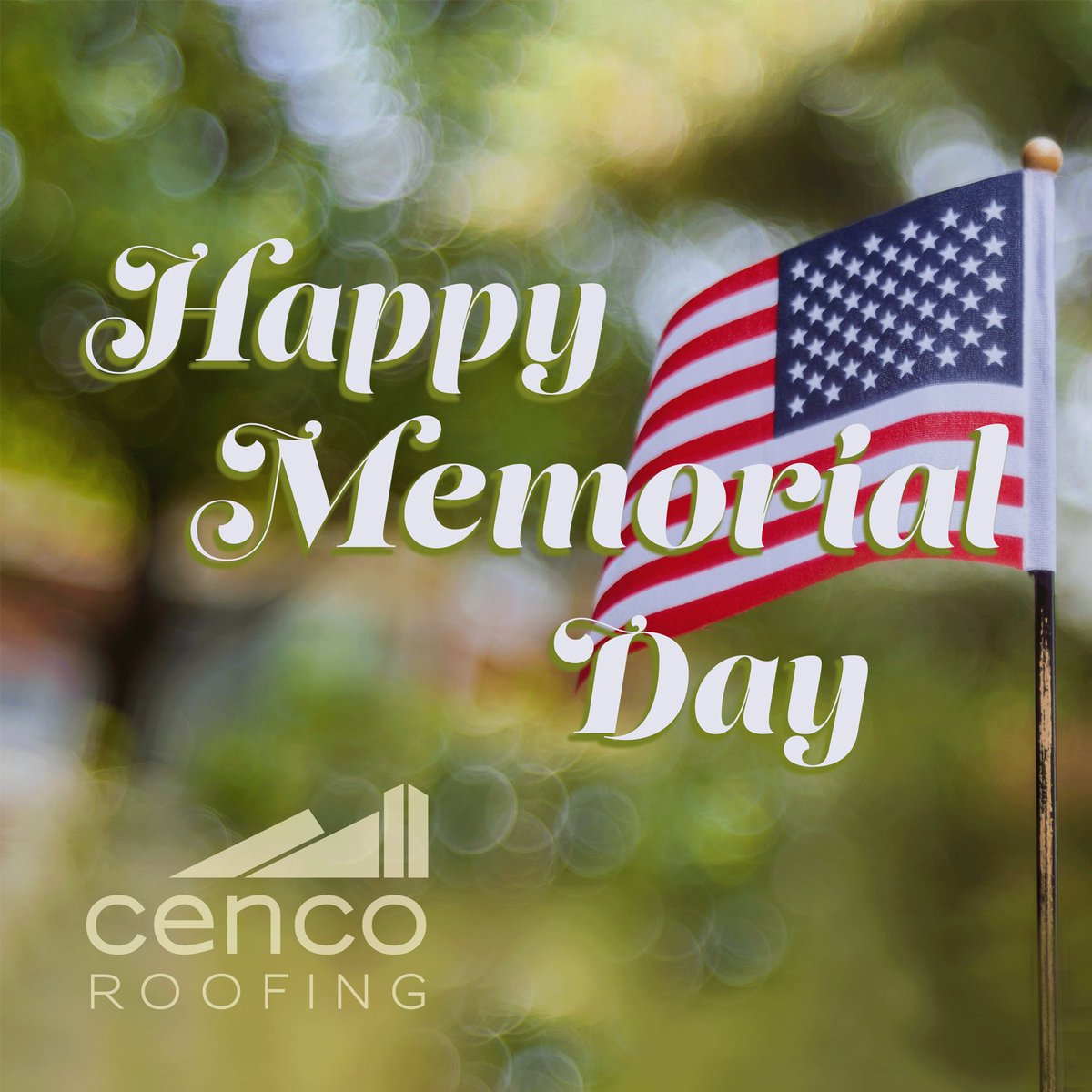 Today we celebrate and remember the lives lost while serving our nation. ❤️

#memorialday #remember #honor #servingournation #cencoroofing #denver #roofingcompany  cencoroofing.com