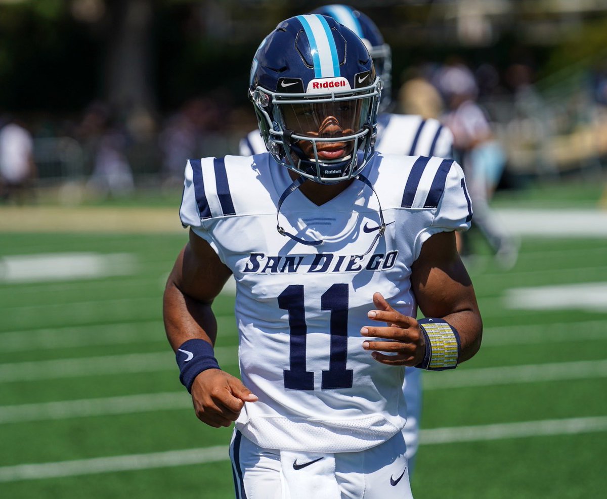 AGTG!! I am blessed and honored to receive a Division 1 offer from the University of San Diego.