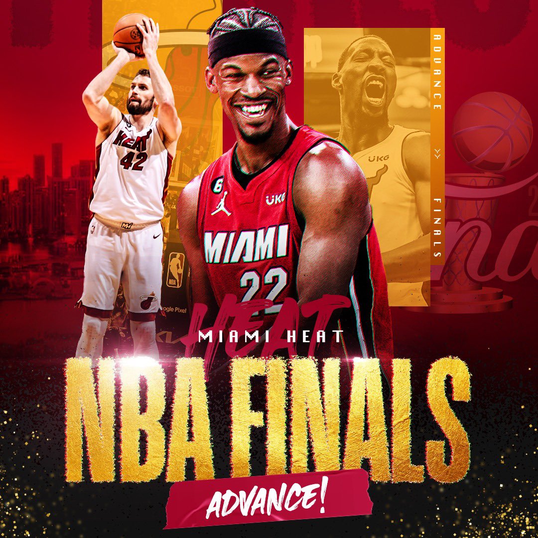 Als 8-Seed in die #NBAFinals HERZLICHEN GLÜCKWUNSCH and die <a href="/MiamiHEAT/">Miami HEAT</a> 🎈🍾