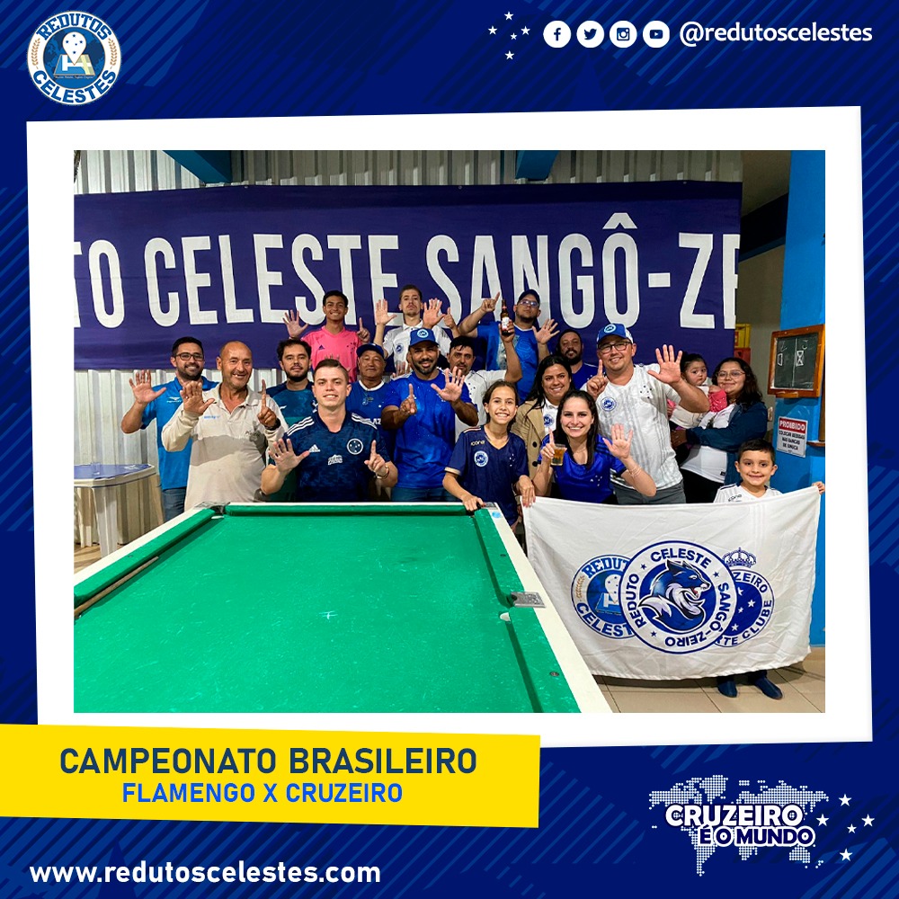 RedutosCelestes's tweet photo. O reduto @sango_zeiro se reuniu no jogo do @Cruzeiro contra o Flamengo pela oitava rodada do brasileirão.

Redutos por amor, aonde for! #FechadoComoCruzeiro

#RedutosCelestes #Cruzeiro
#CampeonatoBrasileiro2023 https://t.co/L9SFTArhTJ