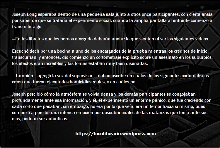 #CajónRelatos #microcuento #terror #microrelato 

Cortometrajes.
Más en: locoliterario.wordpress.com