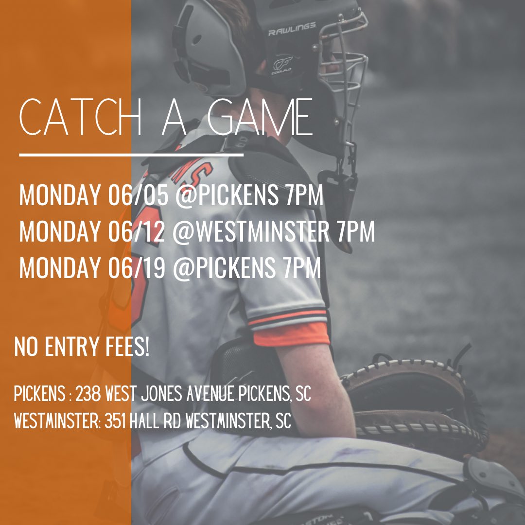 WreckersBseball's tweet image. Only 3 FREE opportunities remain to watch Wreckers 16u compete in our Monday Night Scrimmage series.  

Come #CatchAGame with us!