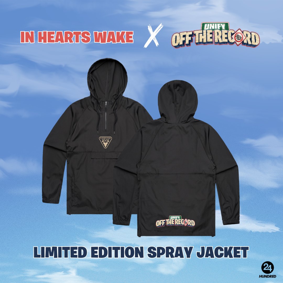 UNIFY Gathering (@unifygathering) on Twitter photo Introducing the limited edition <a href="/inheartswake/">IN HEARTS WAKE</a> x UNIFY Off The Record Section Zip jacket 🦌🌏 Available exclusively at the @24hundrednet Pop Up Shops in Hobart and Frankston and made from 100% recycled polyester rip-stop.
Don't miss out on this epic collaboration! Introducing the limited edition <a href="/inheartswake/">IN HEARTS WAKE</a> x UNIFY Off The Record Section Zip jacket 🦌🌏 Available exclusively at the @24hundrednet Pop Up Shops in Hobart and Frankston and made from 100% recycled polyester rip-stop.
Don't miss out on this epic collaboration!