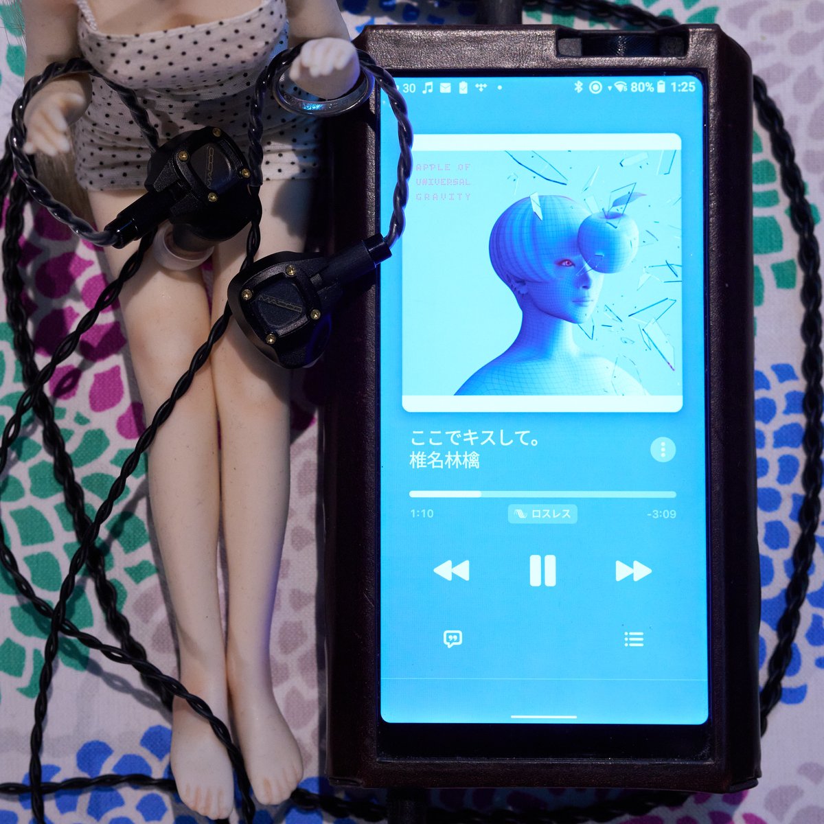 contaprism's tweet photo. ᖰ😪ᖳ🎶
#マヨナカオーディオ倶楽部
Typ512+M17のMAX Gainは凄まじいね😮
まるで爆撃機の隊列がやってきたかのよう😳

もっとお洒落なケーブルにリケしたいな😊
#madoo #typ512 #fiio #m17 https://t.co/bI6r6g9Dq1