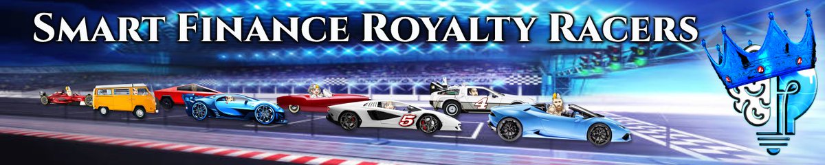 💡Smart Finance Royalty Racers!🏁 

-20 FREE MINTS 
-30 Presale WL =  1 #AVAX 
-50 Public Mint =  2 #AVAX 

100% of the Mint Money is used to fund the rewards for the Royalty Races!
100% of Secondary Royalties are used to fund the Races as well!

RACE FOR THE MONEY !

Thread