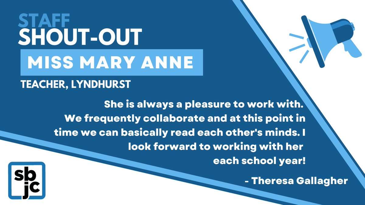 wearetheSBJC's tweet photo. This week we wrap up our month-long #SBJCStaffShoutOuts where our staff members have been celebrating each other! #WeAreTheSBJC https://t.co/o3VmraUQlr