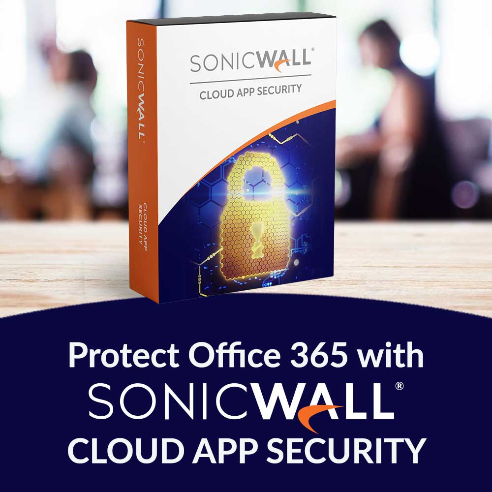 Looking for real-time security? SonicWall's Cloud App Security defends Office 365, G Suite, and other SaaS applications from potential cyberthreats: hubs.la/Q01RrytL0 | #Office365 #GSuite #cybersecurity