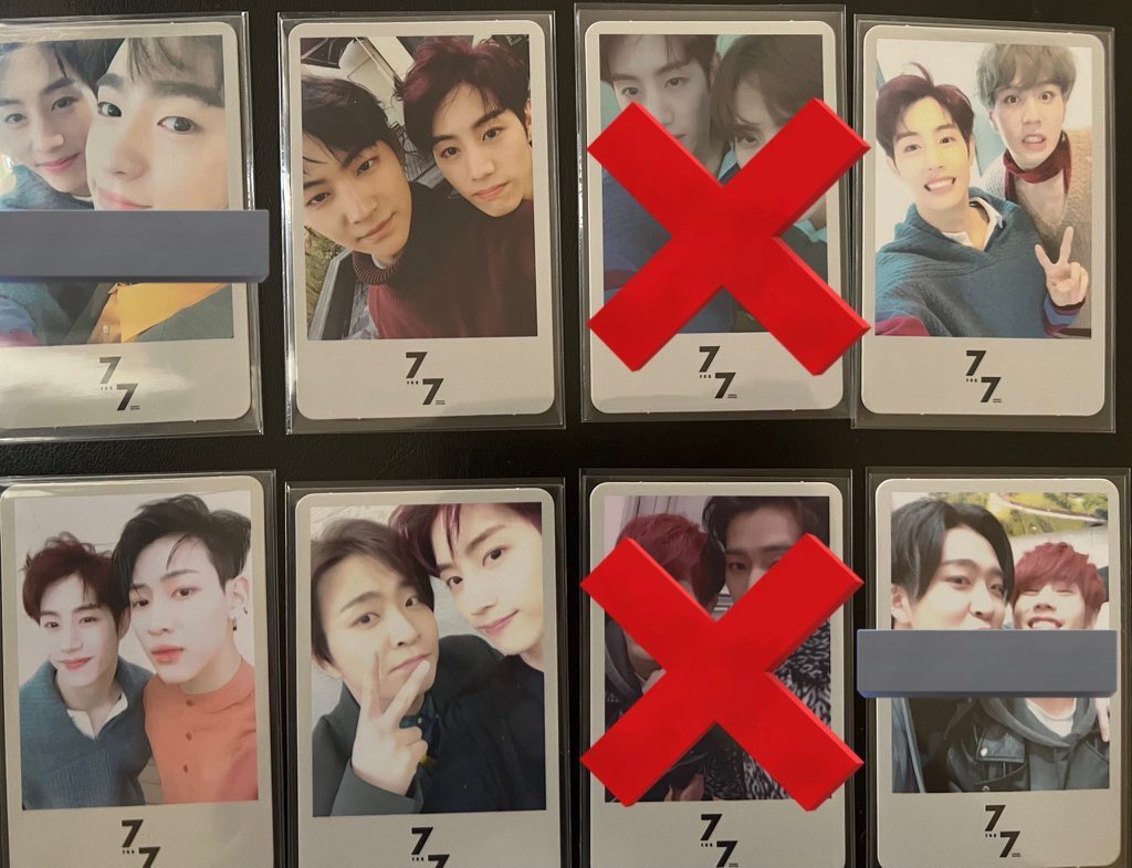 wts lfb ph

7for7 Mark unit photocards

✨₱1400 - unmarked pcs, strictly   
sold as set
✨not for sensitive claimer
✨check condition before claiming

🏷 • got7 jayb jb mark jackson youngjae bambam yugyeom 7for7 #ตลาดนัดอากาเซ่ #ขายการ์ดgot7 #갓세븐양도 #ตลาดนัดอากาเซ #GOT7sell