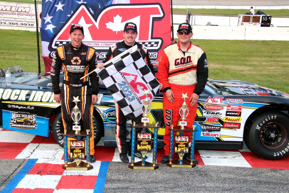 NERacing's tweet image. Brandon Barker Takes 1st ACT Win in 1st ACT Start at Lee USA Speedway - newenglandracingnews.com/16/