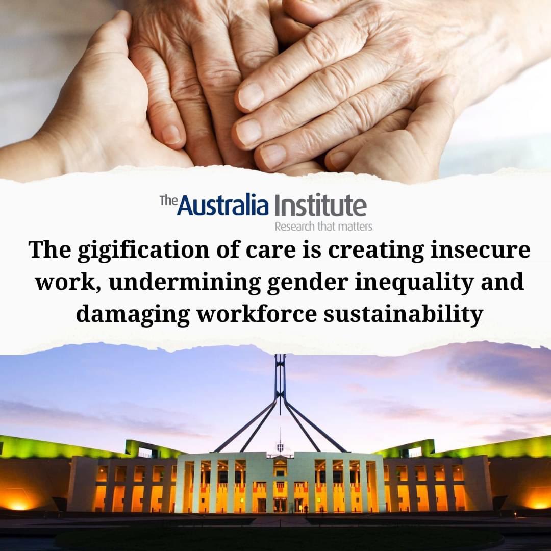 Gig companies like Mable exploit legal loopholes to rip off disability and aged care workers, and pay them below the minimum wage. We've committed to closing those loopholes. It's not radical to say that NDIS workers deserve minimum rights.