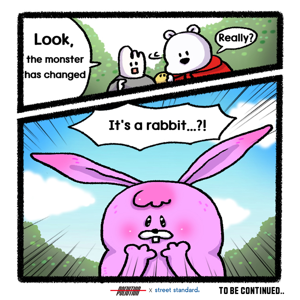 pollution_1029's tweet photo. EP. 7-2 OMG🫢... It’s a…🐰

#폴루션 #폴라 #스트릿스탠다드 #샵1029 #만화 #그림 #일러스트 #토끼 #환경웹툰 #환경오염 #pollutoin #polar #streetstandard #shop1029 #webtoon #drawing #illustration #bunny
https://t.co/LSkXI0YIRR
https://t.co/VNdXzzhngV
https://t.co/TuTl0kRD68 https://t.co/X1xc1dkGrO