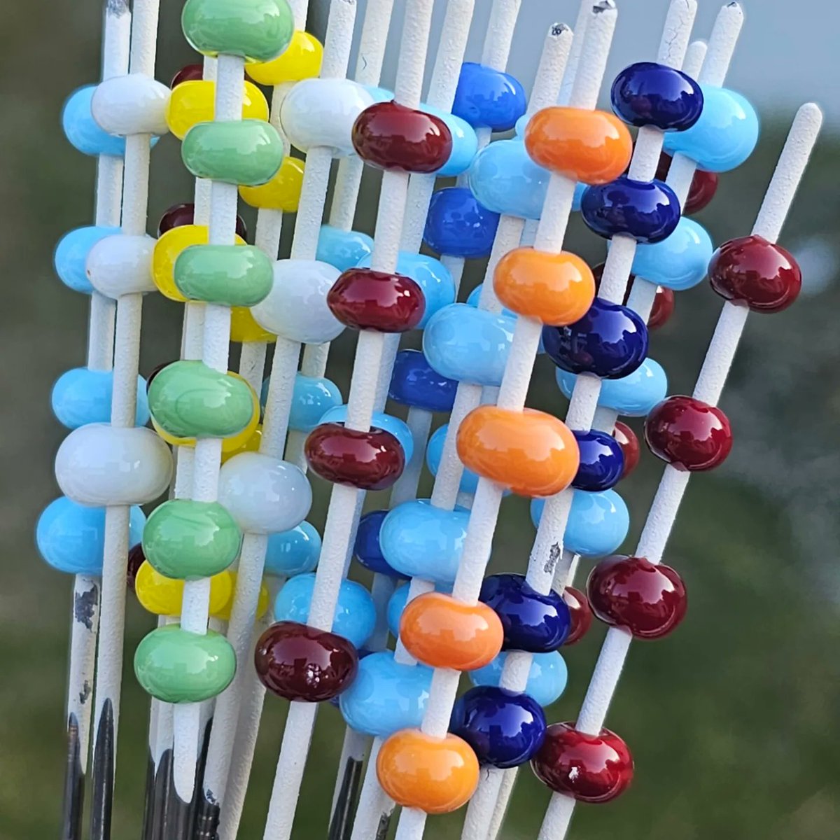 I made a glass bead bird and I'm obsessed. I'm ready to retire from teaching and start making birds out of molten glass for the rest of my life!