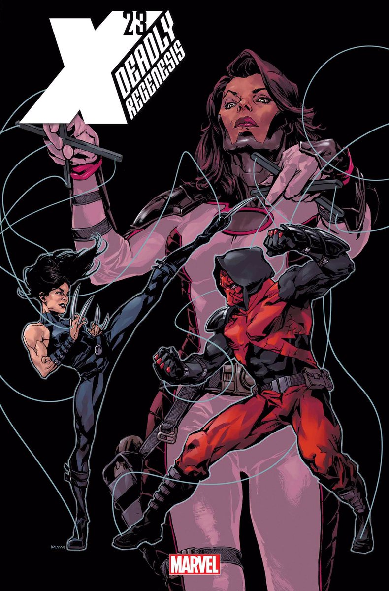 X-23 #3 is in stores this week. <a href="/EdgarSalazar_1/">EDGAR SALAZAR</a> and Carlos Lopez on interiors. <a href="/evilkalman/">Kalman Andrasofszky</a> on covers.