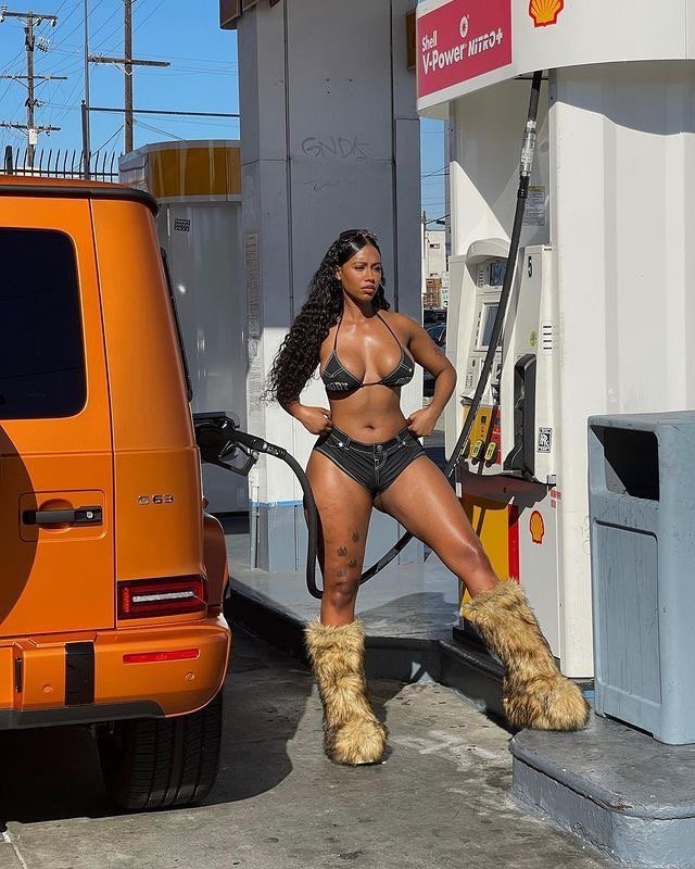 Me casually pumping my gas this summer