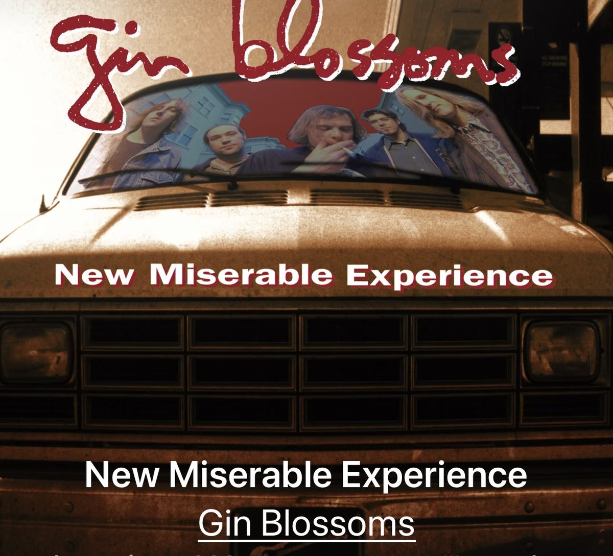 SusanDReynolds's tweet photo. What is your favorite album and your favorite song from that album from the 1990s? Mine 👇 @ginblossoms #MiserableExperience #HoldMeDown https://t.co/VctdA7q3Va