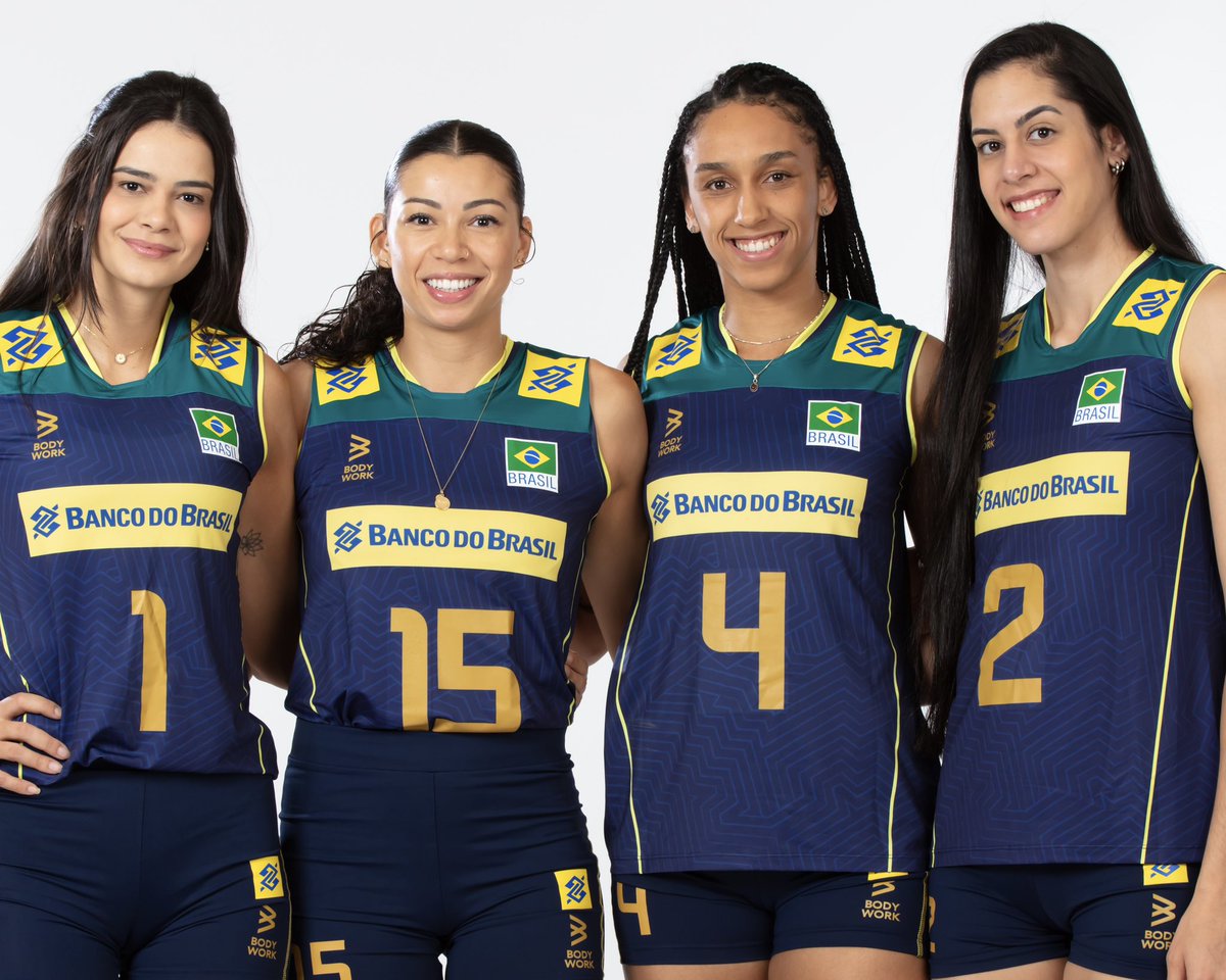 Volleyball World on Twitter: "BRAZIL 🇧🇷! 📺 Watch their #VNL matches on
