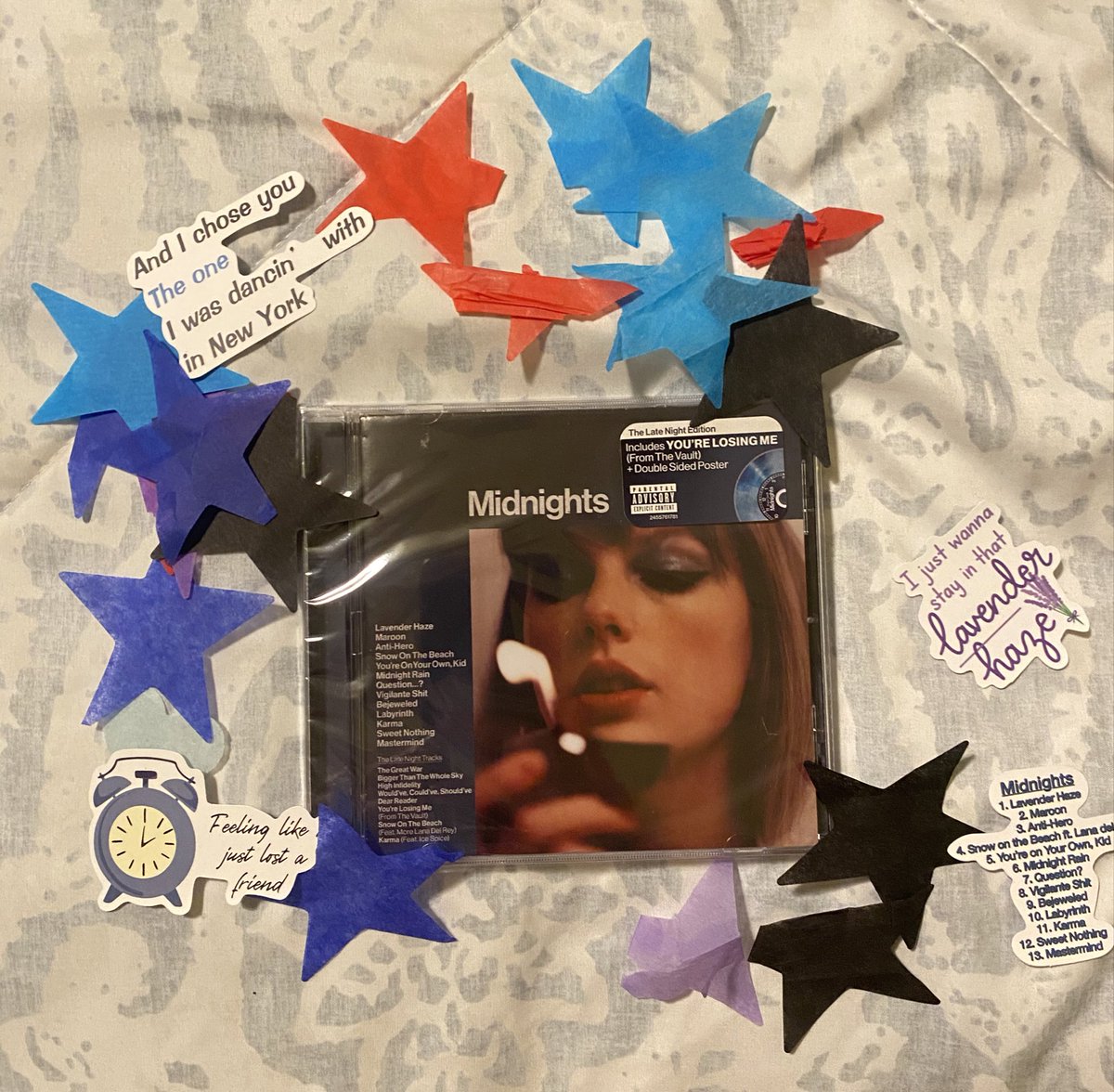 mdof_starlighTS's tweet image. I secured an extra copy of The Late Night Edition of Midnights to do a giveaway!! 

Sealed Midnights The Late Night Edition Cd GIVEAWAY 💙

To enter:
-Rt and Like 
-Tell me your favorite Midnights track
-Follow me just for dm purposes 

Open to everyone ✨
Ends June 10th