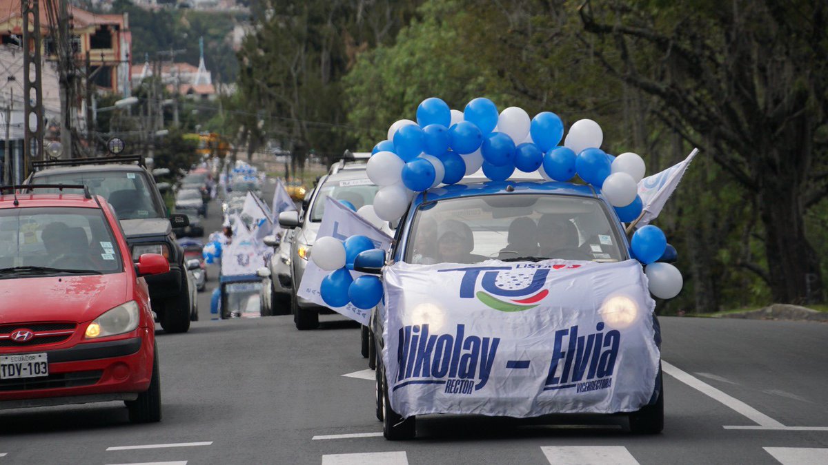 NikolayAguirre's tweet photo. ¡Esta transformación es por la UNL, Loja y la Región Sur! Gracias a todos por su masivo respaldo, Nikolay y Elvia continuaremos trabajando por nuestros estudiantes, docentes, administrativos y trabajadores en el período 2023 - 2028.

Este 2 de junio, la UNL vota Lista A 🗳️ https://t.co/VCXx8qRE3C