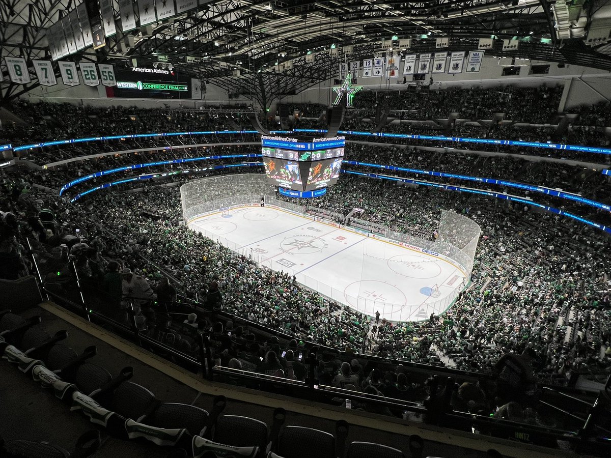 The @DallasStars’ Fans were booing after the 1st period ended with the #Vegas @GoldenKnights up 3-0 right now in the @NHL #WesternConferenceFinals’ Game 6.