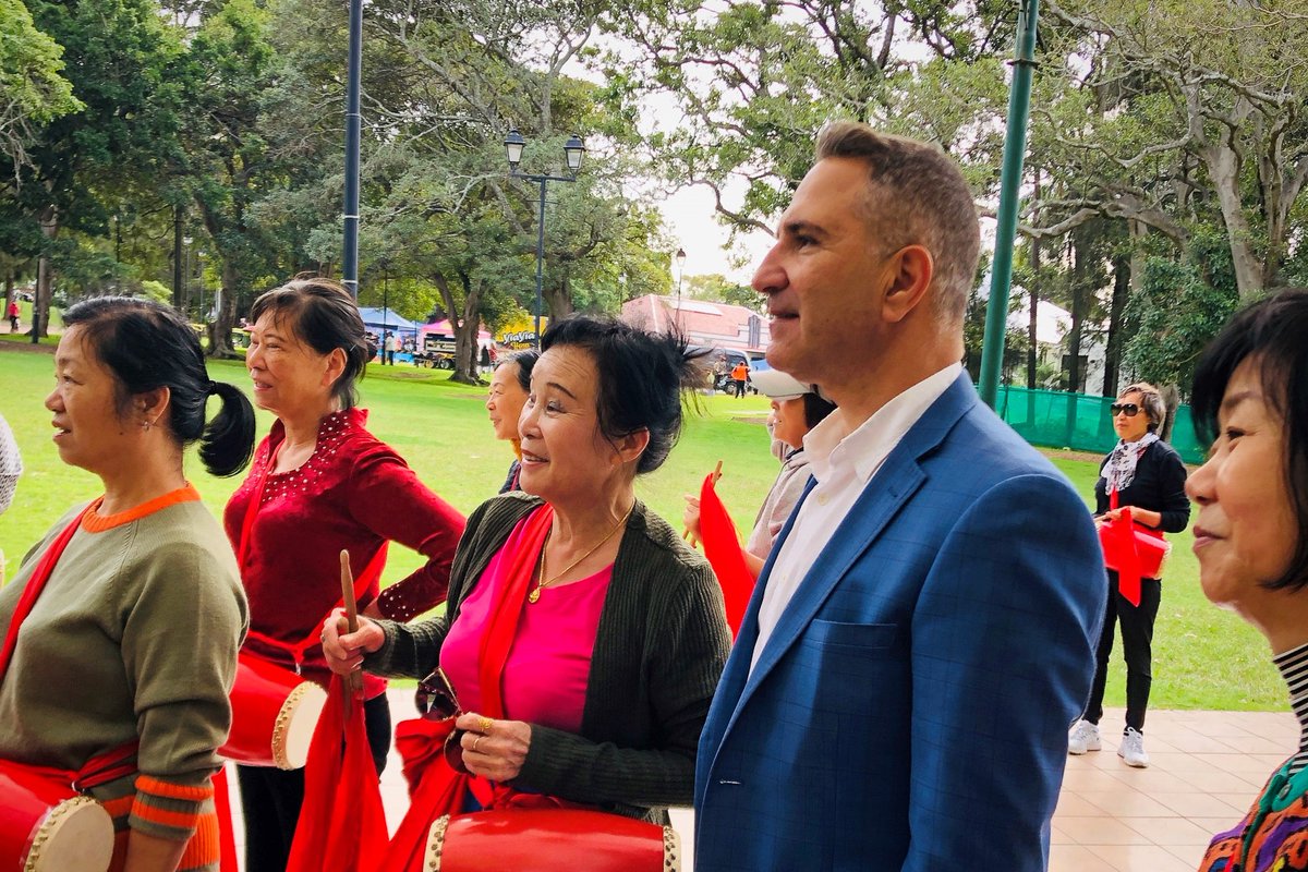 Always lovely to stop and chat with the Sydney Chinese Drum Art Troupe when I'm passing through Burwood Park!